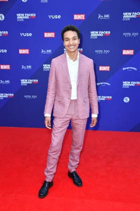 Joshua Kantara beim 28. Bunte New Faces Award im Delphi-Filmpalast in Berlin am 28.05.2026 *** Joshua Kantara at the 28 Bunte New Faces Award at the Delphi Filmpalast in Berlin on 28 05 2026