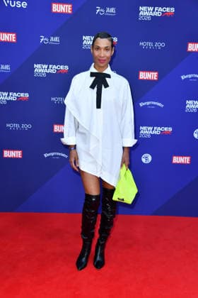 Annabelle Mandeng beim 28. Bunte New Faces Award im Delphi-Filmpalast in Berlin am 28.05.2026 *** Annabelle Mandeng at the 28 Bunte New Faces Award at the Delphi Filmpalast in Berlin on 28 05 2026