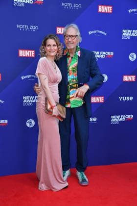 Anja Schoene und Reiner Schoene beim 28. Bunte New Faces Award im Delphi-Filmpalast in Berlin am 28.05.2026 *** Anja Schoene and Reiner Schoene at the 28 Bunte New Faces Award at the Delphi Filmpalast in Berlin on 28 05 2026