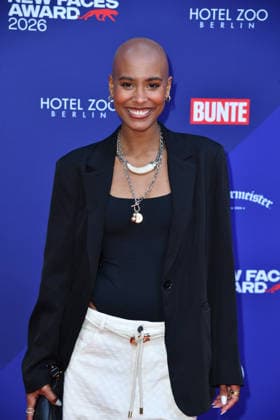 Sharon Battiste beim 28. Bunte New Faces Award im Delphi-Filmpalast in Berlin am 28.05.2026 *** Sharon Battiste at the 28 Bunte New Faces Award at the Delphi Filmpalast in Berlin on 28 05 2026