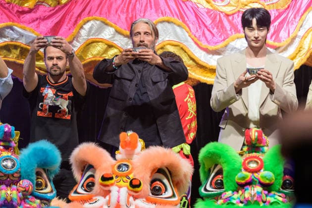 May 29, 2026, Hong Kong, Hong Kong Sar, China: A-list celebrities attend the Opening ceremony. They include Mads Mickkelsen,.Giancarlo Esposito, Christoper Lloyd, Daniel Logan, Norman Reedus, Byeon Woo-seok and Louis Koo Comic Con Opening ceremony Hong Kong. Hong Kong China - ZUMAr144 1077967939st Copyright: xJaynexRussellx