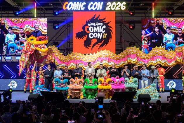 May 29, 2026, Hong Kong, Hong Kong Sar, China: A-list celebrities attend the Opening ceremony. They include Mads Mickkelsen,.Giancarlo Esposito, Christoper Lloyd, Daniel Logan, Norman Reedus, Byeon Woo-seok and Louis Koo Comic Con Opening ceremony Hong Kong. Hong Kong China - ZUMAr144 1077968020st Copyright: xJaynexRussellx