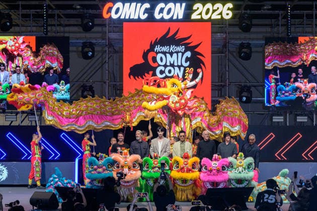 May 29, 2026, Hong Kong, Hong Kong Sar, China: A-list celebrities attend the Opening ceremony. They include Mads Mickkelsen,.Giancarlo Esposito, Christoper Lloyd, Daniel Logan, Norman Reedus, Byeon Woo-seok and Louis Koo Comic Con Opening ceremony Hong Kong. Hong Kong China - ZUMAr144 1077968028st Copyright: xJaynexRussellx