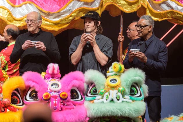 May 29, 2026, Hong Kong, Hong Kong Sar, China: A-list celebrities attend the Opening ceremony. They include Mads Mickkelsen,.Giancarlo Esposito, Christoper Lloyd, Daniel Logan, Norman Reedus, Byeon Woo-seok and Louis Koo Comic Con Opening ceremony Hong Kong. Hong Kong China - ZUMAr144 1077968045st Copyright: xJaynexRussellx