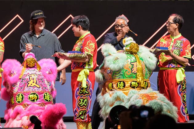 May 29, 2026, Hong Kong, Hong Kong Sar, China: A-list celebrities attend the Opening ceremony. They include Mads Mickkelsen,.Giancarlo Esposito, Christoper Lloyd, Daniel Logan, Norman Reedus, Byeon Woo-seok and Louis Koo Comic Con Opening ceremony Hong Kong. Hong Kong China - ZUMAr144 1077968052st Copyright: xJaynexRussellx