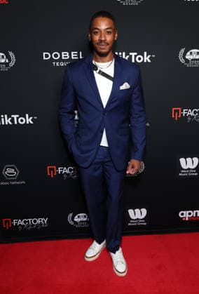 26th Annual Golden Trailer Awards held at the Saban Theatre in Beverly Hills Featuring: Justiin Davis Where: Los Angeles, California, United States When: 28 May 2026 Credit: Faye s Vision Cover Images EDITORIAL USE ONLY. NOT FOR USE BY NEWSPAPERS BASED IN THE UK. Copyright: xx coverimg55733427