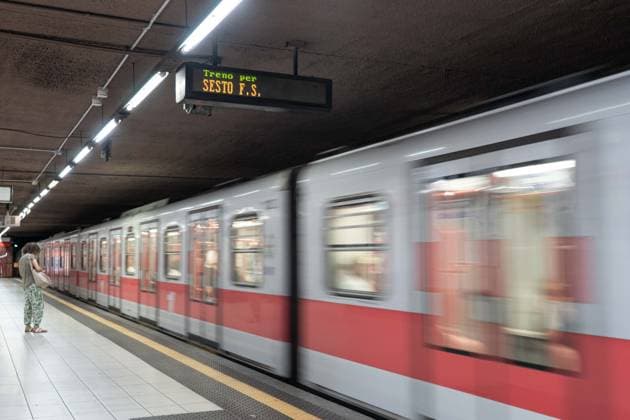 IPA85153770 - Milan, 29 05 26, National local transport strike, train disruptions at Cadorna station. Red Metro regular.  Copyright: xGiuliaxSciaccax xGiuliaxSciaccax 85153770