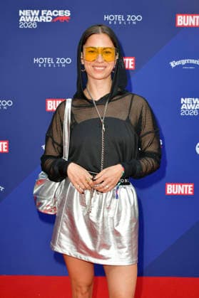 Zora Alber bei der Verleihung der Bunte New Faces Awards Film 2026 im Delphi Filmpalast. Berlin, 28.05.2026 *** Zora Alber at the presentation of the Bunte New Faces Awards Film 2026 at the Delphi Filmpalast Berlin, 28 05 2026 Foto:xM.xBehrensx xFuturexImagex new_faces_6503