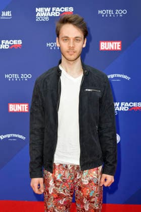 Fabian Hanis bei der Verleihung der Bunte New Faces Awards Film 2026 im Delphi Filmpalast. Berlin, 28.05.2026 *** Fabian Hanis at the presentation of the Bunte New Faces Awards Film 2026 at the Delphi Filmpalast Berlin, 28 05 2026 Foto:xM.xBehrensx xFuturexImagex new_faces_6507
