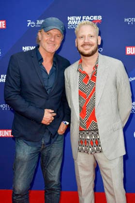Christoph Müller und Marco Kreuzpaintner bei der Verleihung der Bunte New Faces Awards Film 2026 im Delphi Filmpalast. Berlin, 28.05.2026 *** Christoph Müller and Marco Kreuzpaintner at the presentation of the Bunte New Faces Awards Film 2026 at the Delphi Filmpalast Berlin, 28 05 2026 Foto:xM.xBehrensx xFuturexImagex new_faces_6511