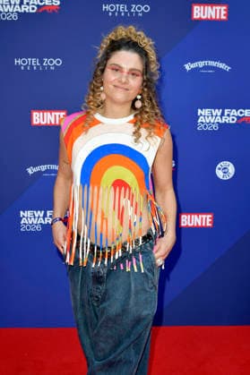 Christina Schindler bei der Verleihung der Bunte New Faces Awards Film 2026 im Delphi Filmpalast. Berlin, 28.05.2026 *** Christina Schindler at the presentation of the Bunte New Faces Awards Film 2026 at the Delphi Filmpalast Berlin, 28 05 2026 Foto:xM.xBehrensx xFuturexImagex new_faces_6548