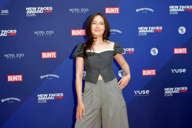 Alison Kuhn bei der Verleihung der Bunte New Faces Awards Film 2026 im Delphi Filmpalast. Berlin, 28.05.2026 *** Alison Kuhn at the presentation of the Bunte New Faces Awards Film 2026 at the Delphi Filmpalast Berlin, 28 05 2026 Foto:xM.xBehrensx xFuturexImagex new_faces_6562