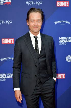 Tom Schilling bei der Verleihung der Bunte New Faces Awards Film 2026 im Delphi Filmpalast. Berlin, 28.05.2026 *** Tom Schilling at the presentation of the Bunte New Faces Awards Film 2026 at the Delphi Filmpalast Berlin, 28 05 2026 Foto:xM.xBehrensx xFuturexImagex new_faces_6564
