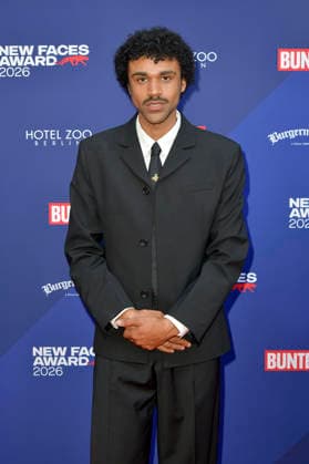 Langston Uibel bei der Verleihung der Bunte New Faces Awards Film 2026 im Delphi Filmpalast. Berlin, 28.05.2026 *** Langston Uibel at the presentation of the Bunte New Faces Awards Film 2026 at the Delphi Filmpalast Berlin, 28 05 2026 Foto:xM.xBehrensx xFuturexImagex new_faces_6571