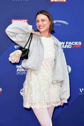 Rachel Degen bei der Verleihung der Bunte New Faces Awards Film 2026 im Delphi Filmpalast. Berlin, 28.05.2026 *** Rachel Degen at the presentation of the Bunte New Faces Awards Film 2026 at the Delphi Filmpalast Berlin, 28 05 2026 Foto:xM.xBehrensx xFuturexImagex new_faces_6641