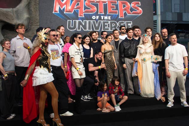 Cast und Team bei der Premiere des Kinofilms Masters of the Universe im UCI Luxe East Side Gallery. Berlin, 28.05.2026 *** Cast and crew at the premiere of the movie Masters of the Universe at UCI Luxe East Side Gallery Berlin, 28 05 2026 Foto:xC.xBehringx xFuturexImagex masters_berlin_6580
