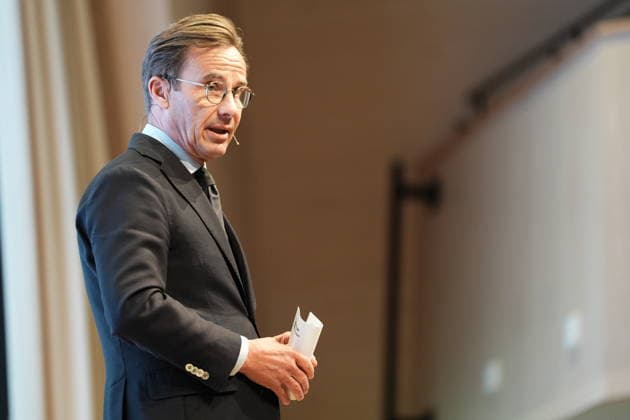 BORAS, SVERIGE 20260529 Statsminister Ulf Kristersson (M) da han besöker organisationen Företagarnas kongress 2026. BORAS SVERIGE x9200x *** BORAS, SWEDEN 20260529 Prime Minister Ulf Kristersson M as he visits the organization Företagarnas kongress 2026 BORAS SWEDEN x9200x  Copyright: xBjörnxLarssonxRosvall TTx STATSMINISTERN I BORAS I_GgJz0iTsI