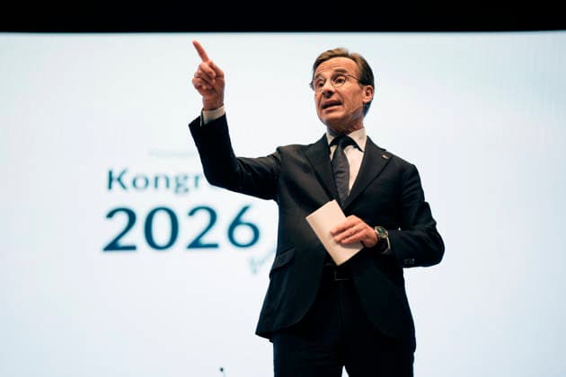 BORAS, SVERIGE 20260529 Statsminister Ulf Kristersson (M) da han besöker organisationen Företagarnas kongress 2026. BORAS SVERIGE x9200x *** BORAS, SWEDEN 20260529 Prime Minister Ulf Kristersson M as he visits the organization Företagarnas kongress 2026 BORAS SWEDEN x9200x  Copyright: xBjörnxLarssonxRosvall TTx STATSMINISTERN I BORAS 8hdKr5oRdOk