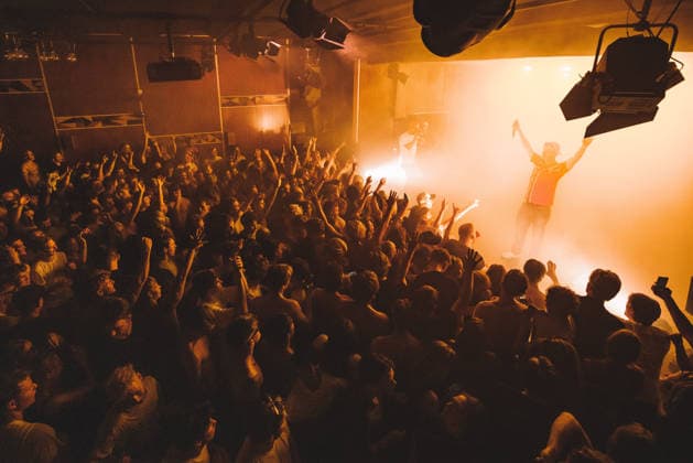 Soppgirobygget live in Copenhagen, Denmark Copenhagen, Denmark. 28th, May 2026. Concert goers seen at a live concert with the Norwegian electronic music duo Soppgirobygget at VEGA in Copenhagen. Denmark, Copenhagen  Copyright: xGonzalesxPhoto PeterxTroestx