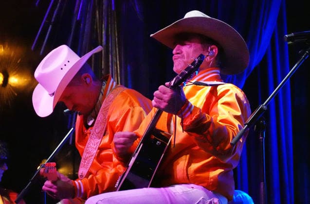 Jackrabbit featuring actor Dermot Mulroney and his brother Kieran Mulroney performing in concert at Sony Hall in New York City on May 28, 2026. Photo Copyright: xx