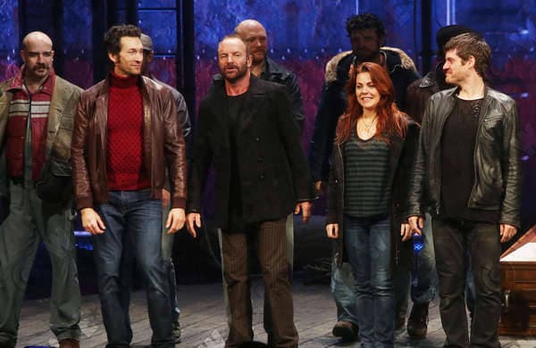 Sting First Night in The Last Ship Curtain Call Sting s first night in Broadway s The Last Ship at the Neil Simon Theatre - Curtain Call, New York, New York, United States Joseph Marzullo WENN.com 22003920.jpg