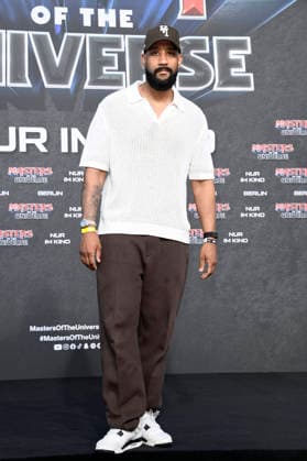 Jalil bei der Premiere des Kinofilms Masters of the Universe im UCI Luxe East Side Gallery. Berlin, 28.05.2026 *** Jalil at the premiere of the movie Masters of the Universe at UCI Luxe East Side Gallery Berlin, 28 05 2026 Foto:xN.xKubelkax xFuturexImagex masters_berlin_6590