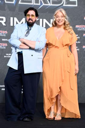 Steven Preisner und Caterina Pogorzelski bei der Premiere des Kinofilms Masters of the Universe im UCI Luxe East Side Gallery. Berlin, 28.05.2026 *** Steven Preisner and Caterina Pogorzelski at the premiere of the movie Masters of the Universe at UCI Luxe East Side Gallery Berlin, 28 05 2026 Foto:xN.xKubelkax xFuturexImagex masters_berlin_6607