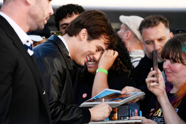 Nicholas Galitzine bei der Premiere des Kinofilms Masters of the Universe im UCI Luxe East Side Gallery. Berlin, 28.05.2026 *** Nicholas Galitzine at the premiere of the movie Masters of the Universe at UCI Luxe East Side Gallery Berlin, 28 05 2026 Foto:xN.xKubelkax xFuturexImagex masters_berlin_6649
