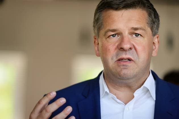 29.05.2026 Ministerpräsident Sven Schulze hat heute gemeinsam Mit Politikern, Vertretern der Salzgitter AG-Tochter Ilsenburger Grobblech GmbH in Ilsenburg im Landkreis Harz in Sachsen-Anhalt mit der Eröffnung des neuen Ausbildungs- und Kommunikationszentrums ein deutliches Zeichen für die Zukunft des Industriestandortes Ilsenburg gesetzt. Ilsenburg Sachsen-Anhalt Deutschland *** 29 05 2026 Together with politicians and representatives of the Salzgitter AG subsidiary Ilsenburger Grobblech GmbH in Ilsenburg in the Harz district of Saxony-Anhalt, Minister President Sven Schulze today sent a clear signal for the future of Ilsenburg as an industrial location with the opening of the new training and communication center Ilsenburg Saxony-A