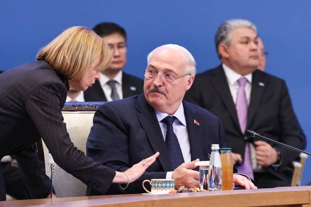 KAZAKHSTAN, ASTANA - MAY 29, 2026: Belarus President Alexander Lukashenko attends an expanded meeting of the Supreme Eurasian Economic Council Astana Kazakhstan  - ZUMAt113 20260529_zaa_t113_141 Copyright: xAlexanderxKazakovx