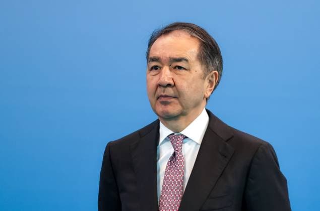 Kazakhstan Supreme Eurasian Economic Council 9176172 29.05.2026 Chairman of the Board of the Eurasian Economic Commission Bakytzhan Sagintaev attends a ceremony to welcome Eurasian Economic Union delegation heads before an expanded format meeting of the Supreme Eurasian Economic Council (SEEC) at the Palace of Independence in Astana, Kazakhstan. Alexander Kazakov Sputnik Astana Kazakhstan  Copyright: xAlexanderxKazakovx