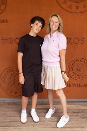 RG26 - French Open - People Village Day 6 NB Giulano Ramette and Estelle Lefébure attends the Village day 6 during the 2026 French Open at Roland Garros on May 29, 2026 in Paris, France. Photo by Nasser Berzane ABACAPRESS.COM  Copyright: xBerzanexNasser ABACAx