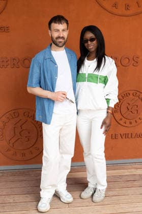 RG26 - French Open - People Village Day 6 NB Antoine Gouy, Kaba Fanta attends the Village day 6 during the 2026 French Open at Roland Garros on May 29, 2026 in Paris, France. Photo by Nasser Berzane ABACAPRESS.COM  Copyright: xBerzanexNasser ABACAx