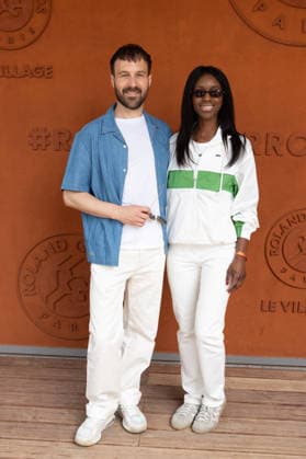 RG26 - French Open - People Village Day 6 NB Antoine Gouy, Kaba Fanta attends the Village day 6 during the 2026 French Open at Roland Garros on May 29, 2026 in Paris, France. Photo by Nasser Berzane ABACAPRESS.COM  Copyright: xBerzanexNasser ABACAx