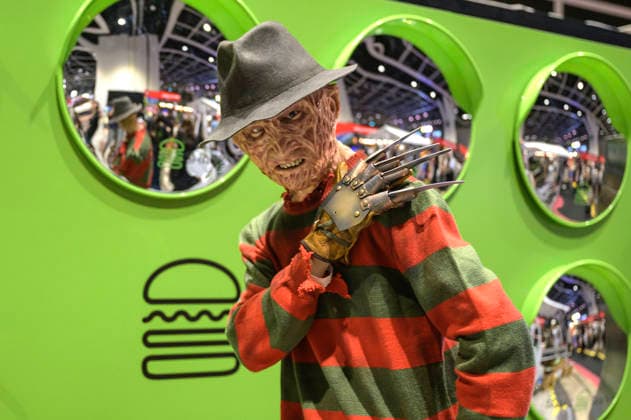 Freddy Krueger Cosplayer auf der der Hong Kong Comic Con 2026 im Hong Kong Convention and Exhibition Centre. Hongkong, 29.05.2026 *** Freddy Krueger cosplayer at the Hong Kong Comic Con 2026 at the Hong Kong Convention and Exhibition Centre Hong Kong, 29 05 2026 Foto:xJ.xRussellx xFuturexImagex comic_con_6518