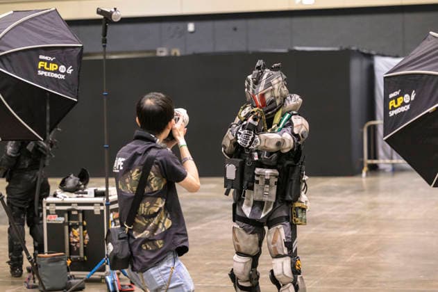 Titanfall Cosplayer auf der der Hong Kong Comic Con 2026 im Hong Kong Convention and Exhibition Centre. Hongkong, 29.05.2026 *** Titanfall cosplayers at the Hong Kong Comic Con 2026 at the Hong Kong Convention and Exhibition Centre Hong Kong, 29 05 2026 Foto:xJ.xRussellx xFuturexImagex comic_con_6542