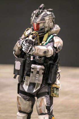 Titanfall Cosplayer auf der der Hong Kong Comic Con 2026 im Hong Kong Convention and Exhibition Centre. Hongkong, 29.05.2026 *** Titanfall cosplayers at the Hong Kong Comic Con 2026 at the Hong Kong Convention and Exhibition Centre Hong Kong, 29 05 2026 Foto:xJ.xRussellx xFuturexImagex comic_con_6543
