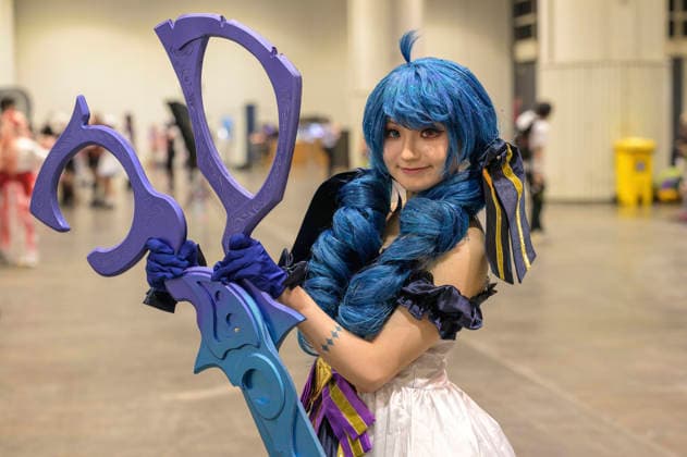 Cosplayer auf der der Hong Kong Comic Con 2026 im Hong Kong Convention and Exhibition Centre. Hongkong, 29.05.2026 *** Cosplayers at the Hong Kong Comic Con 2026 at the Hong Kong Convention and Exhibition Center Hong Kong, 29 05 2026 Foto:xJ.xRussellx xFuturexImagex comic_con_6551