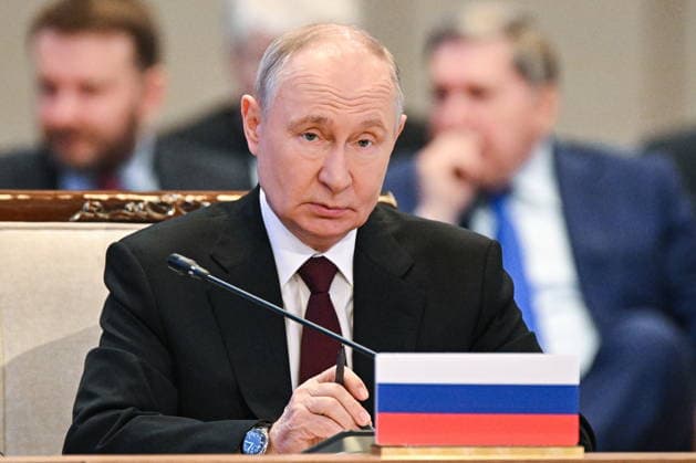 May 29, 2026, Astana, Kazakhstan: Russia s President VLADIMIR PUTIN attends an expanded meeting of the Supreme Eurasian Economic Council at the Palace of Independence in Astana, Kazakhstan. Astana Kazakhstan  - ZUMAt113 20260530_zaa_t113_010 Copyright: xSergeixBobylevx