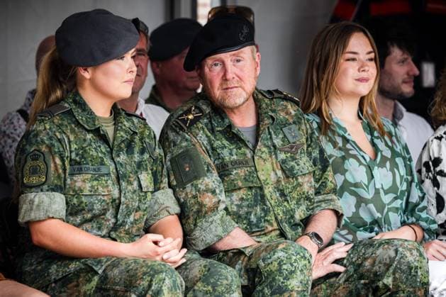 breda, The Netherlands, 2026-05-29 15:22:42 BREDA, 29-05-2026, Breda Barracks. Queen Maxima has received her beret after successfully completing reservist training with the Royal Netherlands Army. She is doing this because the security of the Netherlands can no longer be taken for granted. Upon completion of her training, she will attain the rank of Lieutenant Colonel. PHOTO: NLBeeld Pool Rob Engelaar Credit: NL Beeld Patrick van Emst  Copyright: xx x