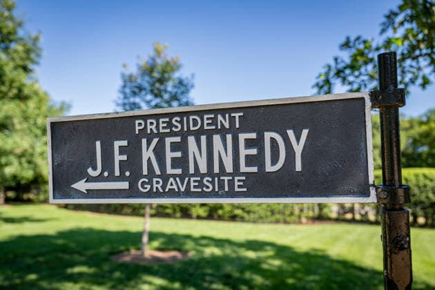 May 29, 2026, Arlington, Virginia, United States: A ceremonial wreath is laid at the gravesite of President JOHN F. KENNEDY during a wreath-laying ceremony marking what would have been his 109th birthday at Arlington National Cemetery. Arlington United States - ZUMAk206 20260529_znp_k206_019 Copyright: xMattxKaminskyx