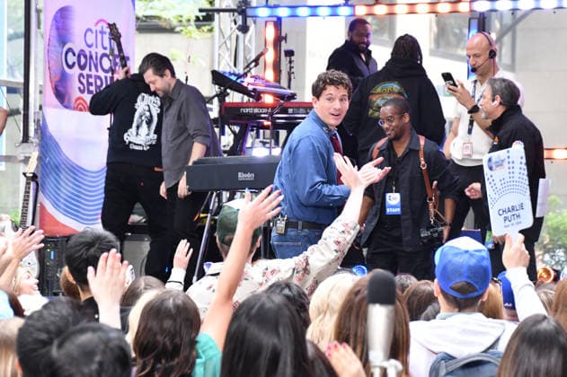 NEW YORK, NY - MAY 29: Charlie Puth performs on NBC™s Today Citi Concert Series at Rockefeller Plaza on May 29, 2026 in New York City. Copyright: xmpi099 MediaPunchx