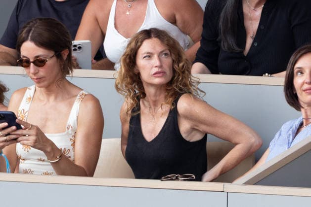 2026 French Open - Celebrities In Stand Day 6 NB Aurelie Saada in stand day 6 during the 2026 French Open at Roland Garros on May 29, 2026 in Paris, France. Photo by Nasser Berzane ABACAPRESS.COM  Copyright: xBerzanexNasser ABACAx