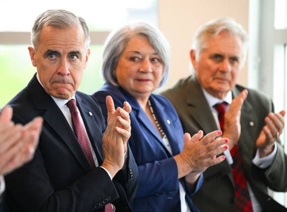 May 29, 2026, Ottawa, On, Canada: Prime Minister Mark Carney attends an event for former Governor General Mary Simon in Ottawa, on Friday, May 29, 2026. Ottawa Canada  - ZUMAc35_ 20260529_zaf_c35_021 Copyright: xTimxAustenx