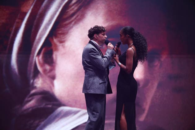DEUTSCHER FILMPREIS 2026 - SHOW Christian Friedel und Lary bei der Verleihung DEUTSCHER FILMPREIS 2026 in Berlin *** DEUTSCHER FILMPREIS 2026 SHOW Christian Friedel and Lary at the DEUTSCHER FILMPREIS 2026 award ceremony in Berlin Copyright: xEventpressxFuhrx