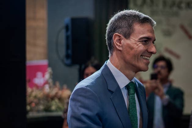 Spanish Prime Minister Pedro Sanchez presents the 2026–2028 National Cultural Action Plan Abroad in Madrid - 29 May. Spanish Prime Minister, Pedro Sánchez arrives at the presentation of the the 2026–2028 National Cultural Action Plan Abroad, a strategy aimed at helping Spanish cultural industries expand into new markets and strengthen their international presence. The plan aims to help Spanish cultural industries expand internationally, strengthen the global presence of Spanish and co-official languages, and focus efforts on key regions such as Asia, Latin America, and the United States. Madrid Spain Copyright: xGuillermoxGutierrezxCarrascalx xSOPAxImagesx 2026_05_29_Pedro Sanchez_Cultura_01
