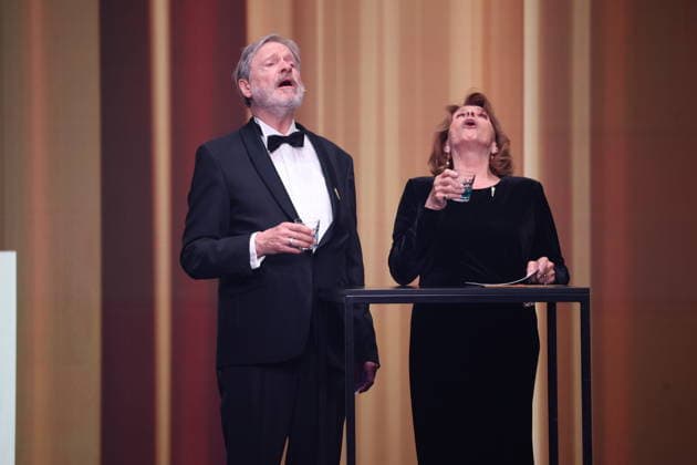 DEUTSCHER FILMPREIS 2026 - SHOW Senta Berger & Michael Wittenborn Laudatoren BESTE WEIBLICHE NEBENROLLE bei der Verleihung DEUTSCHER FILMPREIS 2026 in Berlin *** GERMAN FILM AWARD 2026 SHOW Senta Berger Michael Wittenborn Laudators BEST FEMALE NEBENROLLE at the GERMAN FILM AWARD 2026 ceremony in Berlin Copyright: xEventpressxFuhrx