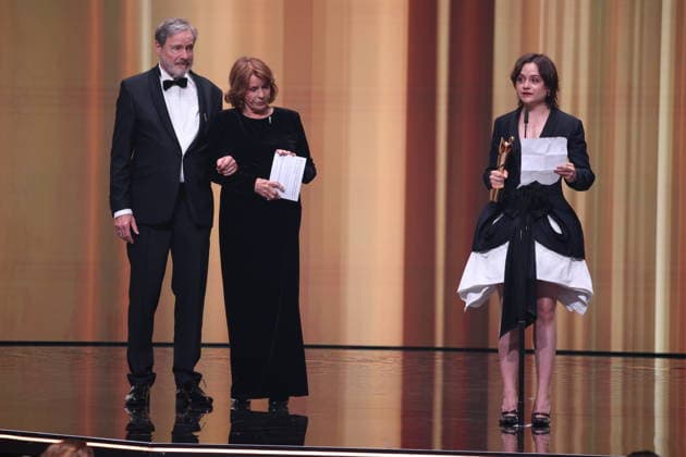 DEUTSCHER FILMPREIS 2026 - SHOW Gewinnerin Lena Urzendowsky BESTE WEIBLICHE NEBENROLLE bei der Verleihung DEUTSCHER FILMPREIS 2026 in Berlin *** GERMAN FILM AWARD 2026 SHOW winner Lena Urzendowsky BEST FEMALE NEBENROLLE at the GERMAN FILM AWARD 2026 ceremony in Berlin Copyright: xEventpressxFuhrx