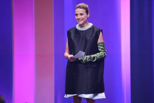 DEUTSCHER FILMPREIS 2026 - SHOW Mala Emde Laudatorin BESTES KOSTÜMBILD bei der Verleihung DEUTSCHER FILMPREIS 2026 in Berlin *** GERMAN FILM AWARD 2026 SHOW Mala Emde Laudator BEST COSTUME IMAGE at the GERMAN FILM AWARD 2026 ceremony in Berlin Copyright: xEventpressxFuhrx