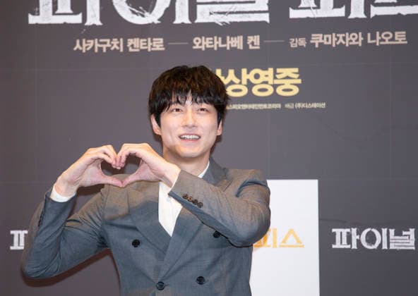 Kentaro Sakaguchi, May 29, 2026 : Japanese actor Kentaro Sakaguchi at a press conference for the movie The Final Piece in Seoul, South Korea.  aflo_332392495